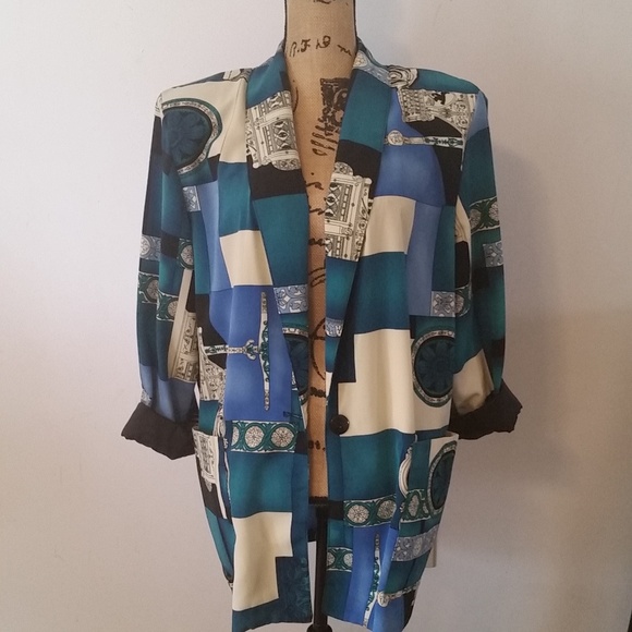 Kensington Square Jackets & Blazers - 🔥80's Vintage Kensington Square Blazer  L/XL